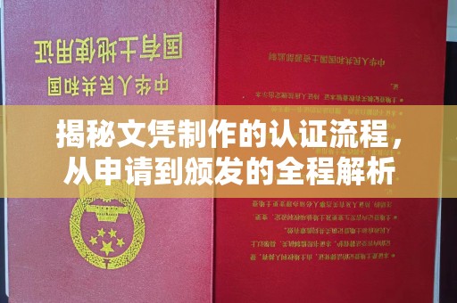 崇仁揭秘文凭制作的认证流程，从申请到颁发的全程解析