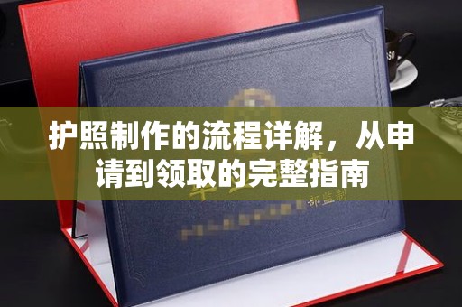 崇仁护照制作的流程详解，从申请到领取的完整指南